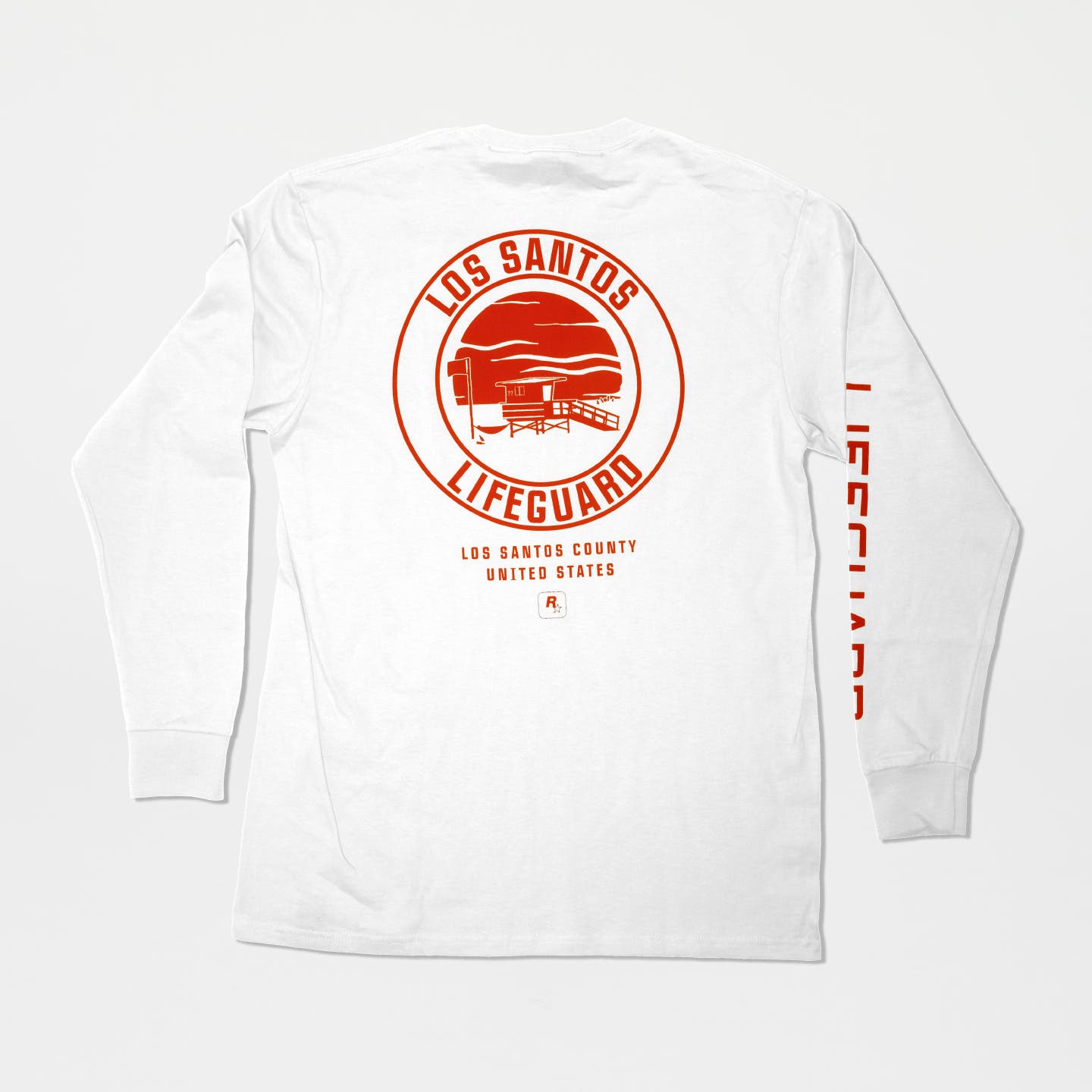 White Los Santos Lifeguard Tee image 2