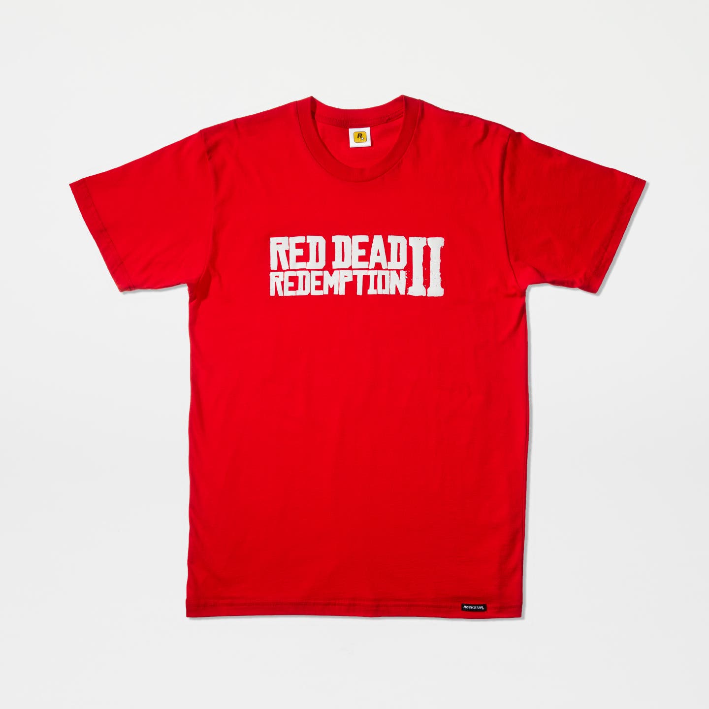 White on Red, Red Dead Redemption 2 Logo Tee