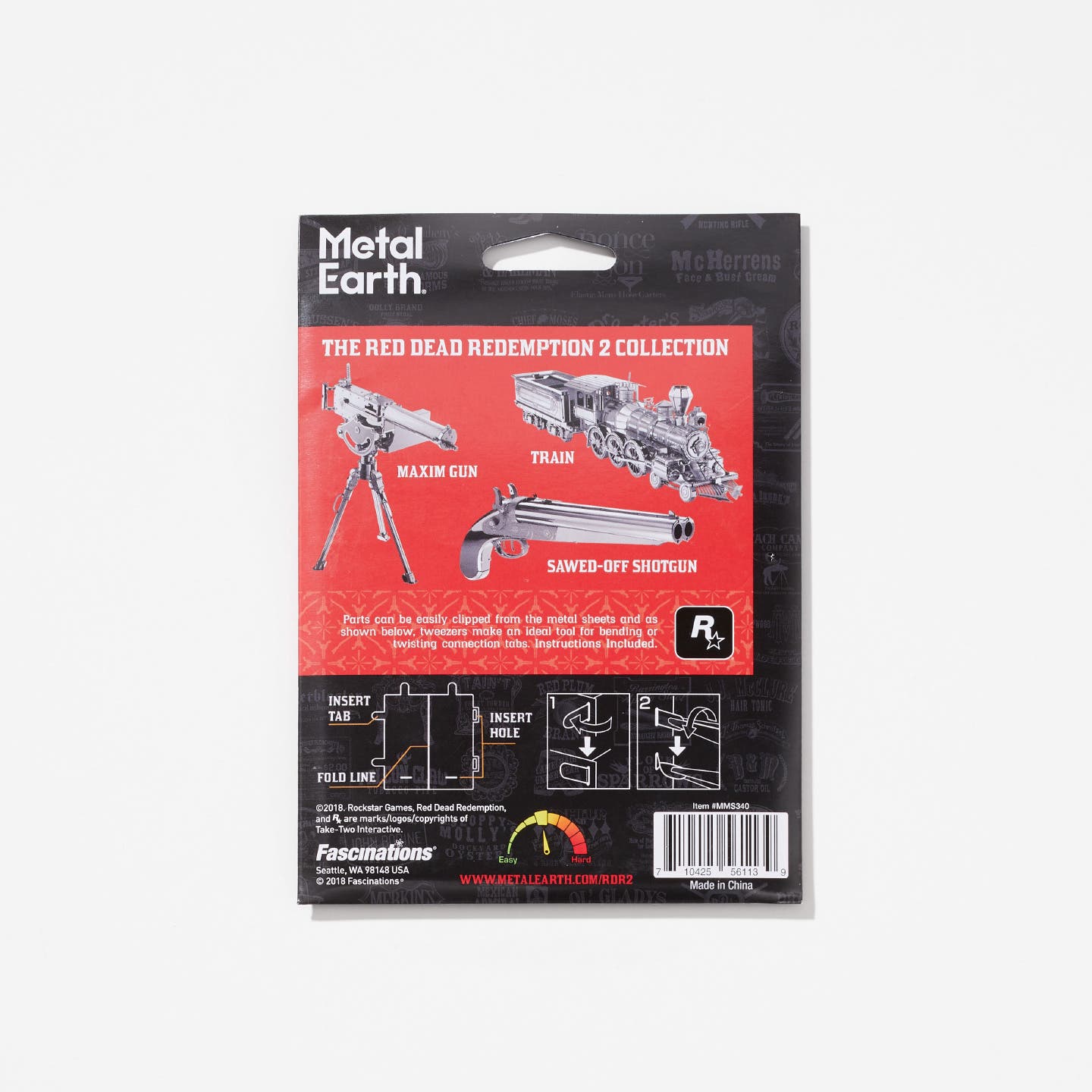 Metal Earth Maxim Gun 3D Puzzle image 4