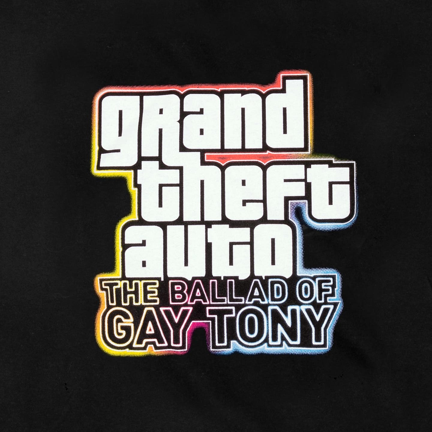The Ballad Of Gay Tony Tee (Black) image 2