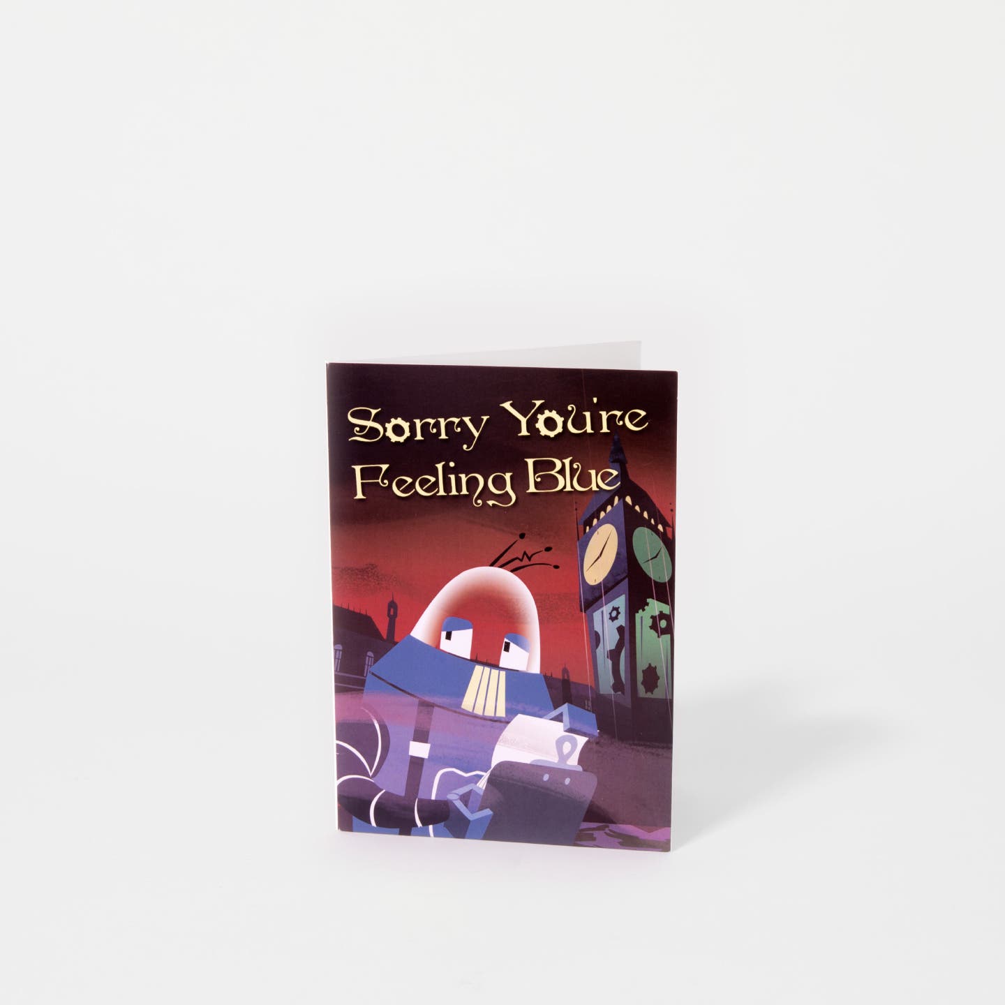 Loneliest Robot Greeting Card